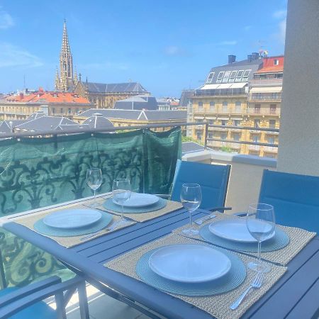 Mikain Terrace Cathedral View With Free Parking & Air Cond Apartment San Sebastián Exterior photo